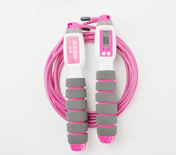 Electronic Counting Jump Rope for Fitness Trainning.