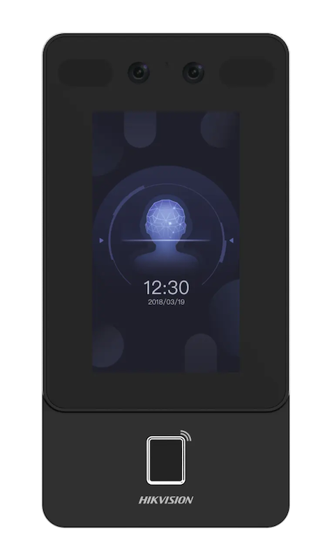 Hikvision DS-K1T342MFWX Face Recognition Terminal.