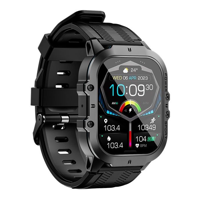 New C26 Smart Watch Heart Rate Bluetooth Call Voice Assistant Three-proof Sports Watch Smart Bracelet