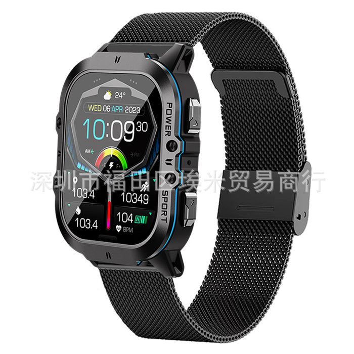 New C26 Smart Watch Heart Rate Bluetooth Call Voice Assistant Three-proof Sports Watch Smart Bracelet