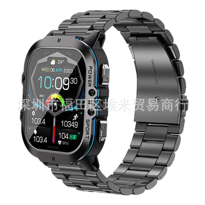 New C26 Smart Watch Heart Rate Bluetooth Call Voice Assistant Three-proof Sports Watch Smart Bracelet