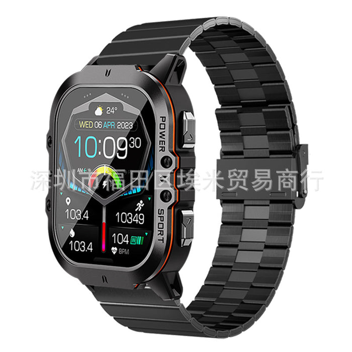 New C26 Smart Watch Heart Rate Bluetooth Call Voice Assistant Three-proof Sports Watch Smart Bracelet