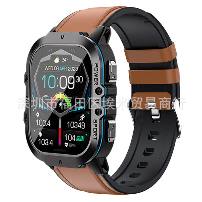 New C26 Smart Watch Heart Rate Bluetooth Call Voice Assistant Three-proof Sports Watch Smart Bracelet