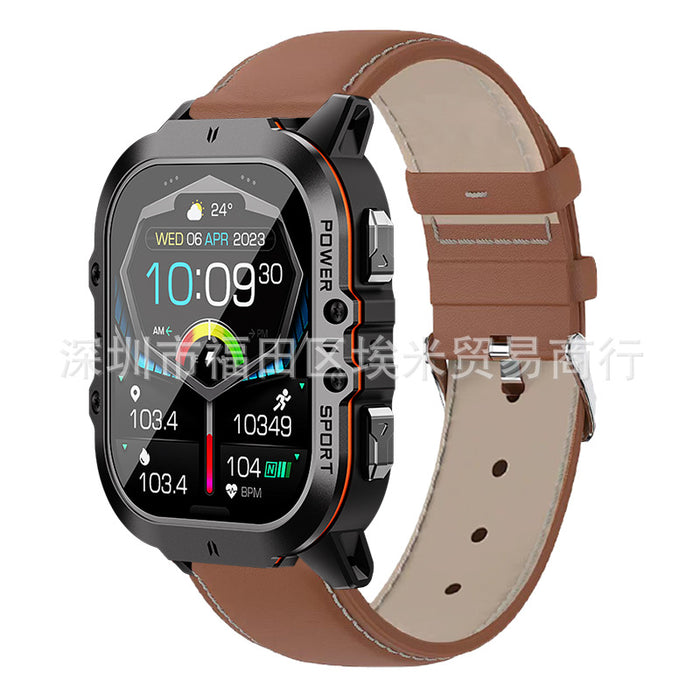 New C26 Smart Watch Heart Rate Bluetooth Call Voice Assistant Three-proof Sports Watch Smart Bracelet