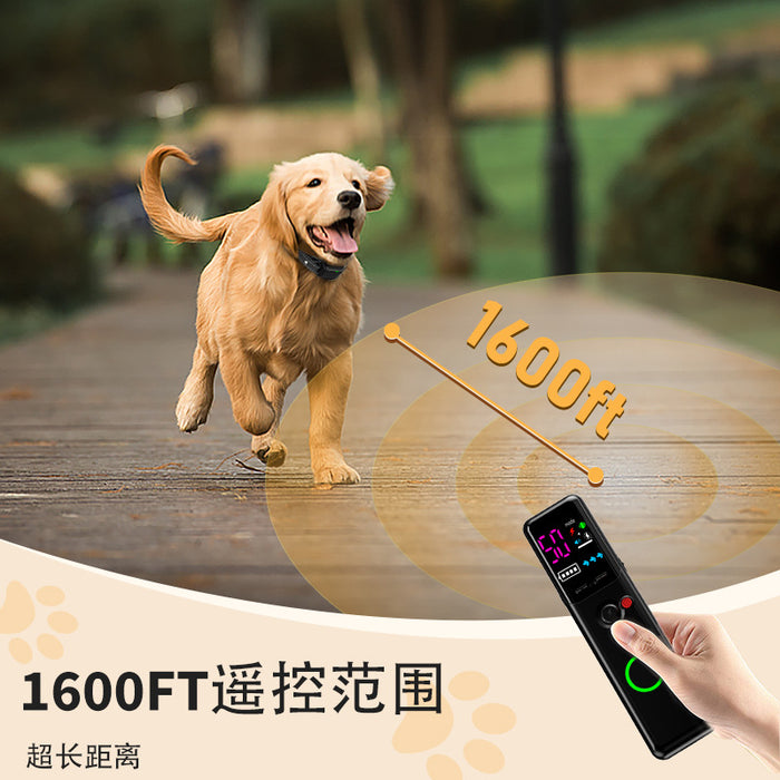 New Dog Trainer Bark Stopper. Electronic Training Collar Remote Control. Electric Shock Collar Charging. Waterproof Color Screen Dog Training