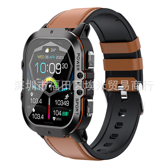 New C26 Smart Watch Heart Rate Bluetooth Call Voice Assistant Three-proof Sports Watch Smart Bracelet