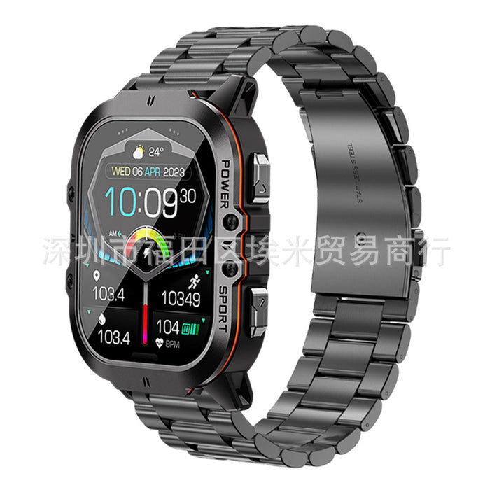 New C26 Smart Watch Heart Rate Bluetooth Call Voice Assistant Three-proof Sports Watch Smart Bracelet