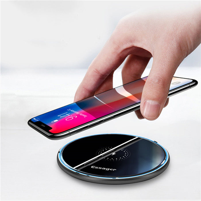 15W/10W Qi Wireless Charger For Phone and Headphone.