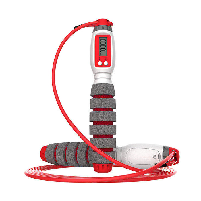 Electronic Counting Jump Rope for Fitness Trainning.