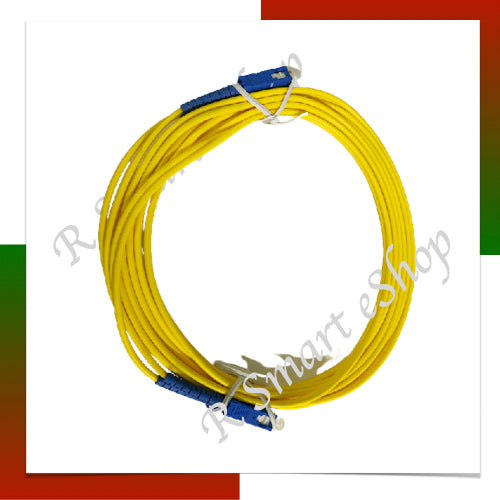 Fiber Optic SC/PC-SC/PC DX,SM,3.0mm 3M Patch Cable