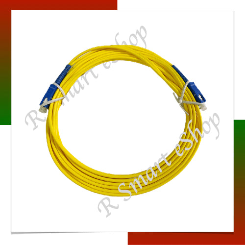 Fiber Optic SC/PC-SC/PC DX,SM,3.0mm 3M Patch Cable