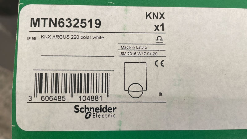 KNX ARGUS 220, polar white.