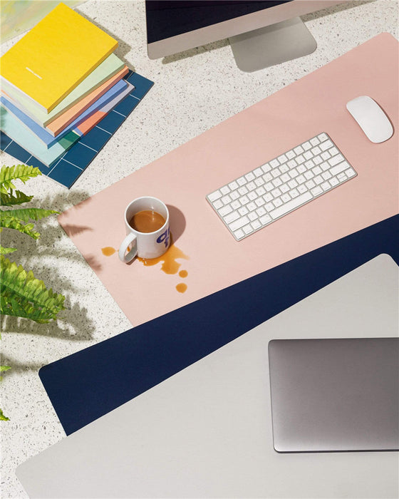 Spot Leather Desk Surface Mouse Pad. Home Waterproof, and Oil-proof Desk Pad. Practical Student Dormitory Desk Pad