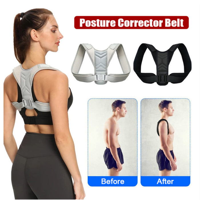 Posture Correction Belt for Men and Women to Prevent Hunchback. Back Clavicle Correction Belt