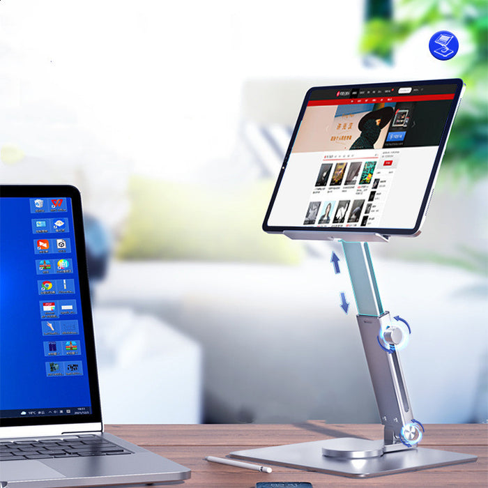 Tablet, PC & Desktop Folding Phone Stand, Aluminum Alloy